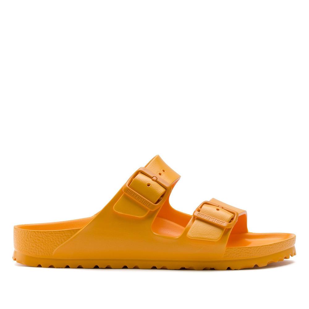 Klapki damskie Birkenstock Arizona Eva 1015470 - pomarańczowe