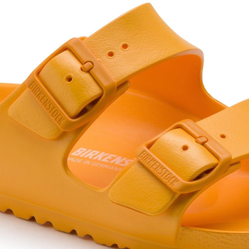 Klapki damskie Birkenstock Arizona Eva 1015470 - pomarańczowe